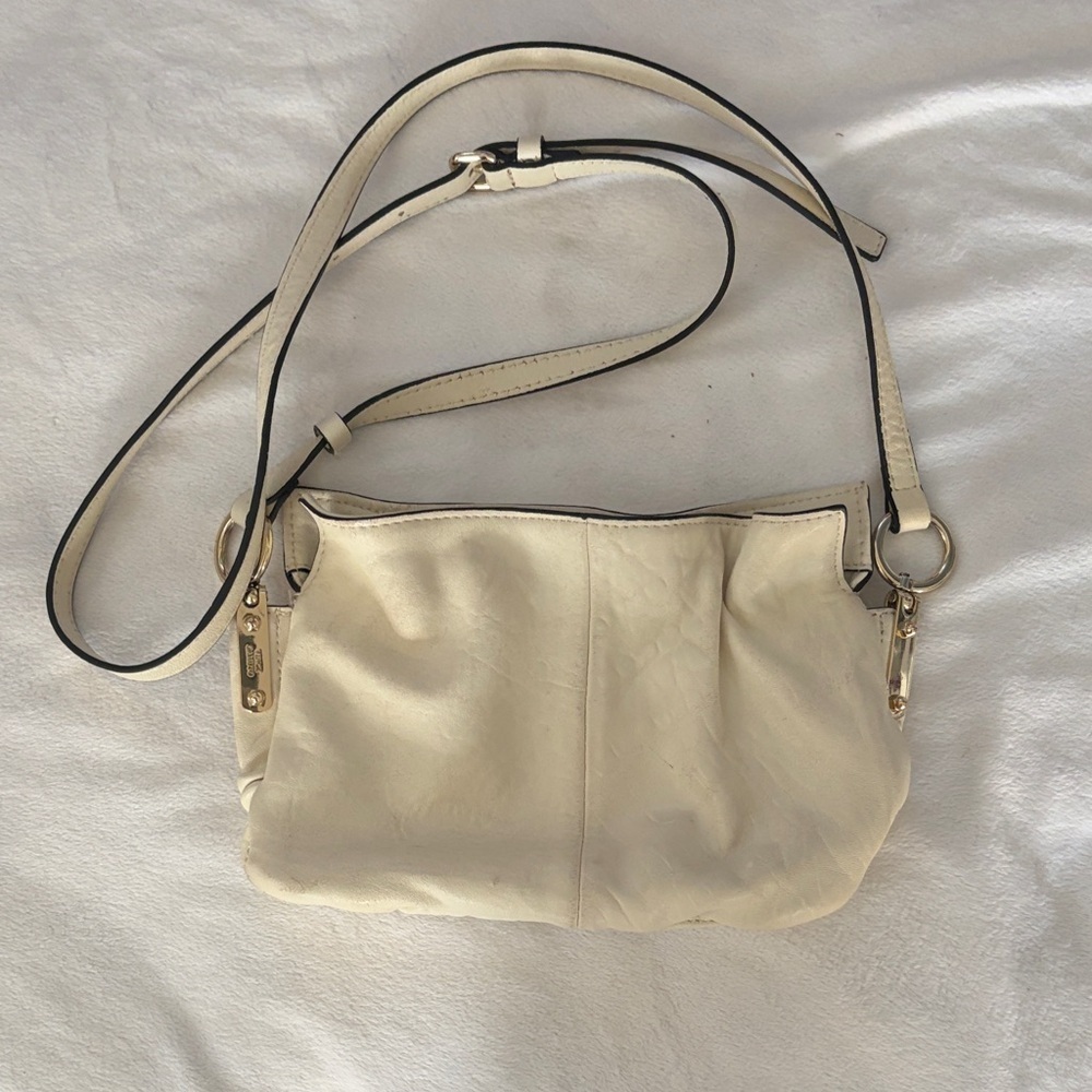 Vince Camuto Cream Crossbody Bag